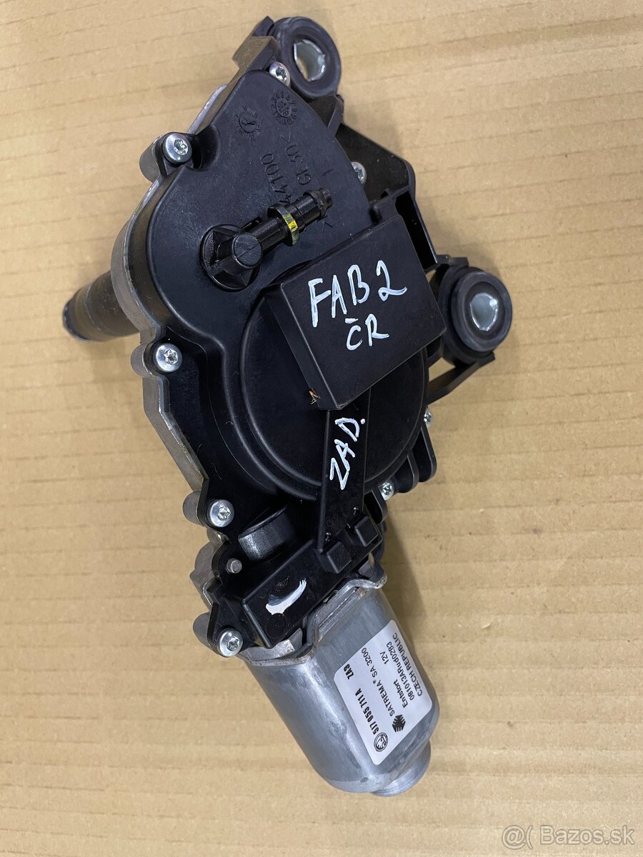 škoda fabia airbag motorček zamok radio budiky packy - 10