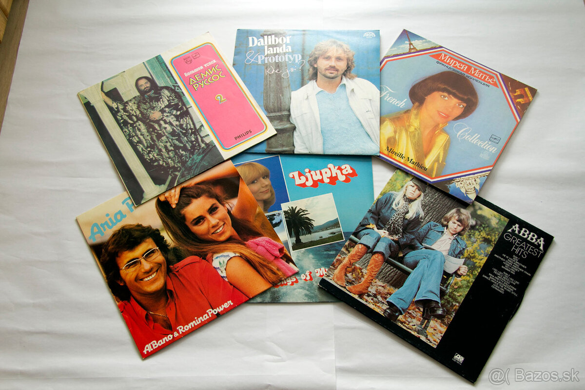 Predám zbieku LP platní - 10