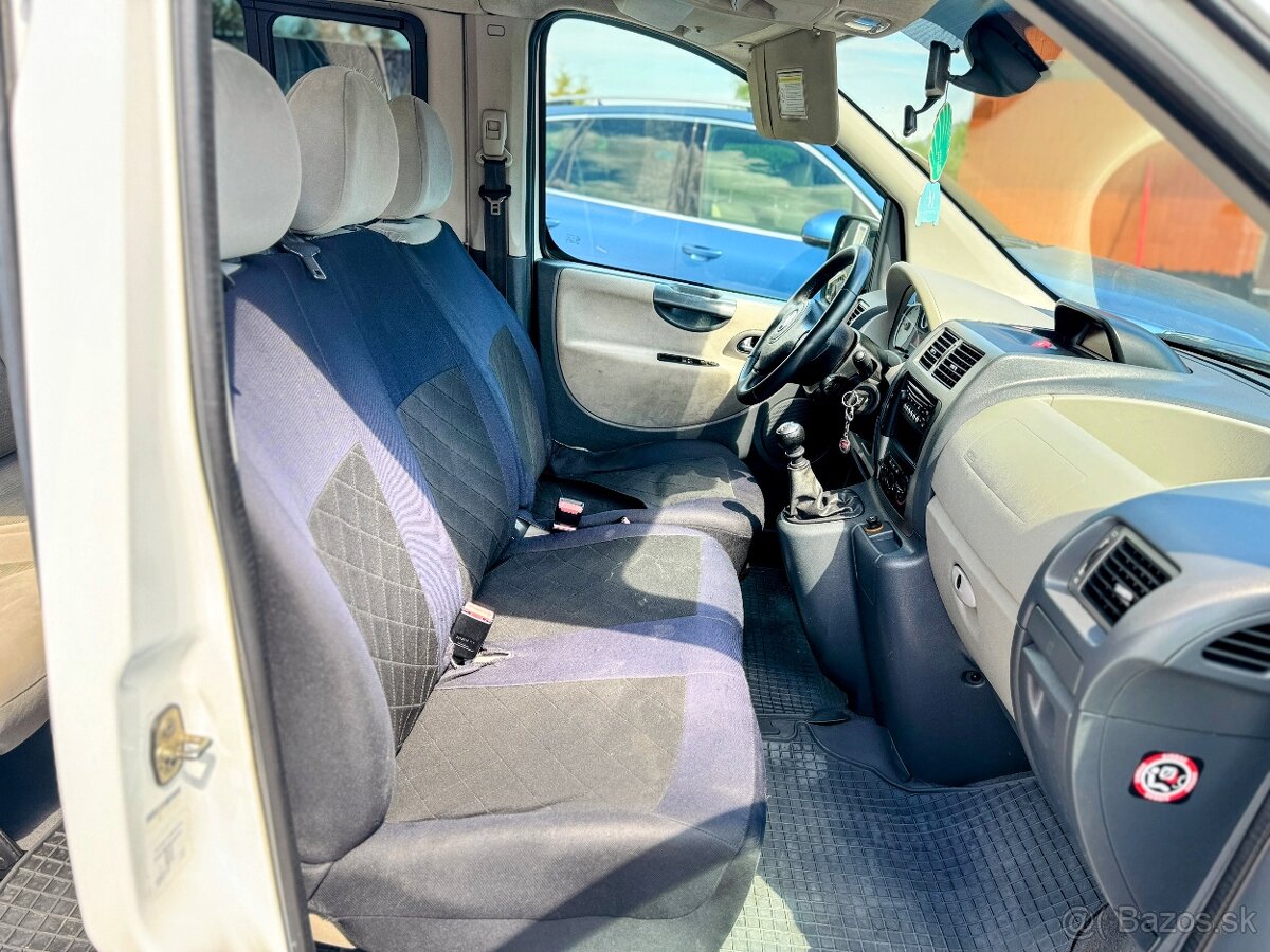Fiat Scudo 2.0 JTD 94kW 9miest klíma,ťažné,tempomat - 10