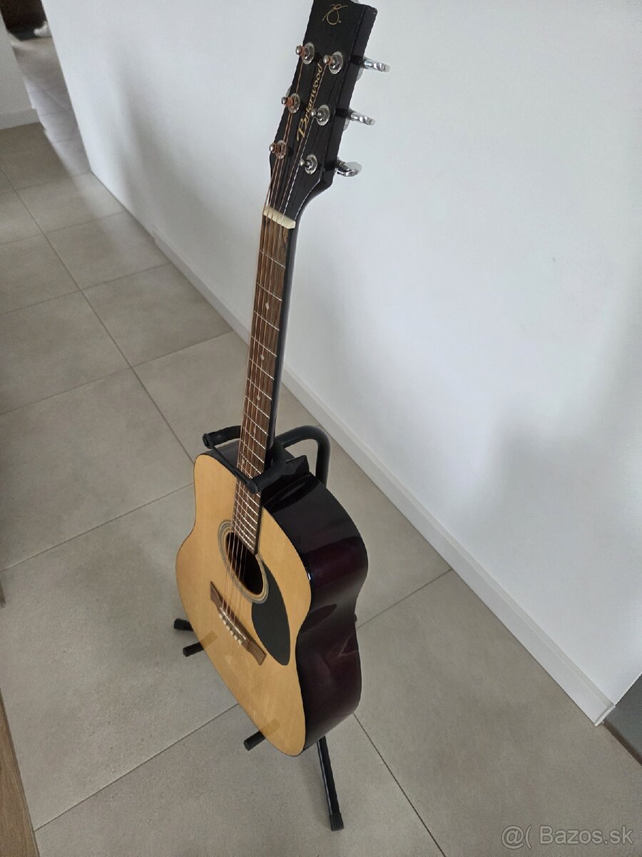 Akusticka gitara + stojan + prislusenstvo - 10