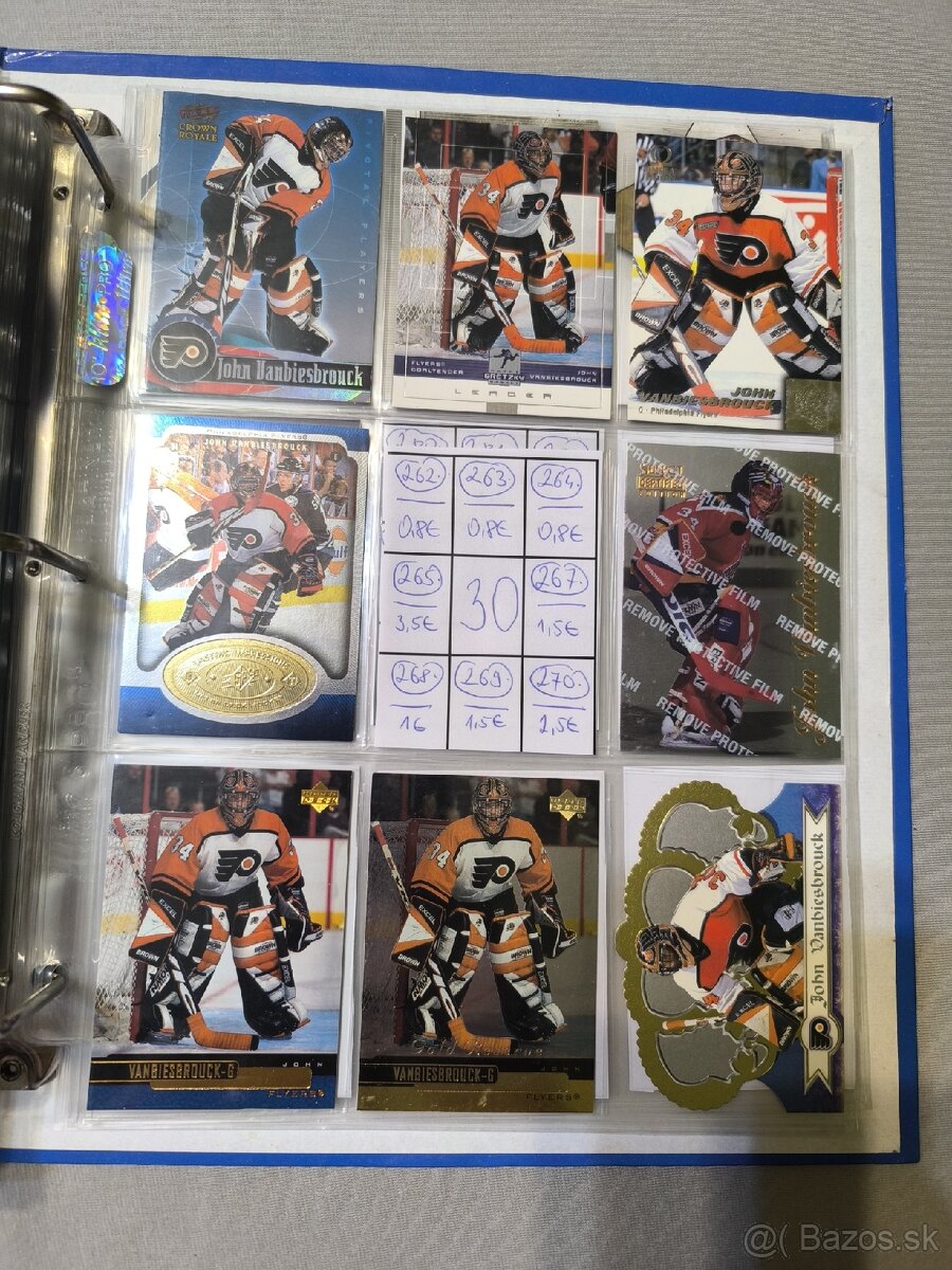 Hokejové kartičky - John Vanbiesbrouck 2 - 10