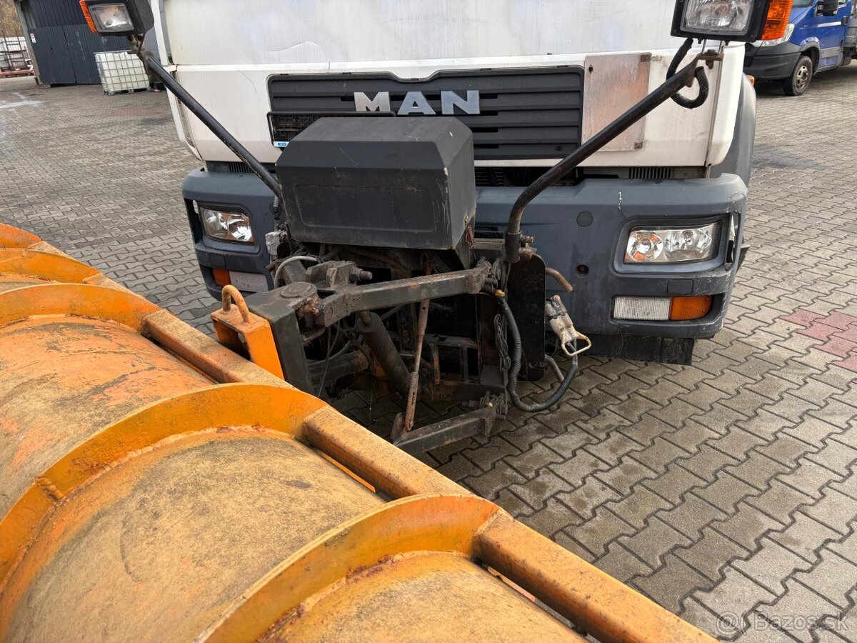 MAN LE 18.250 / TGM / HAKOVY / SOLARKA SCHMIDT / PŁUG - 10