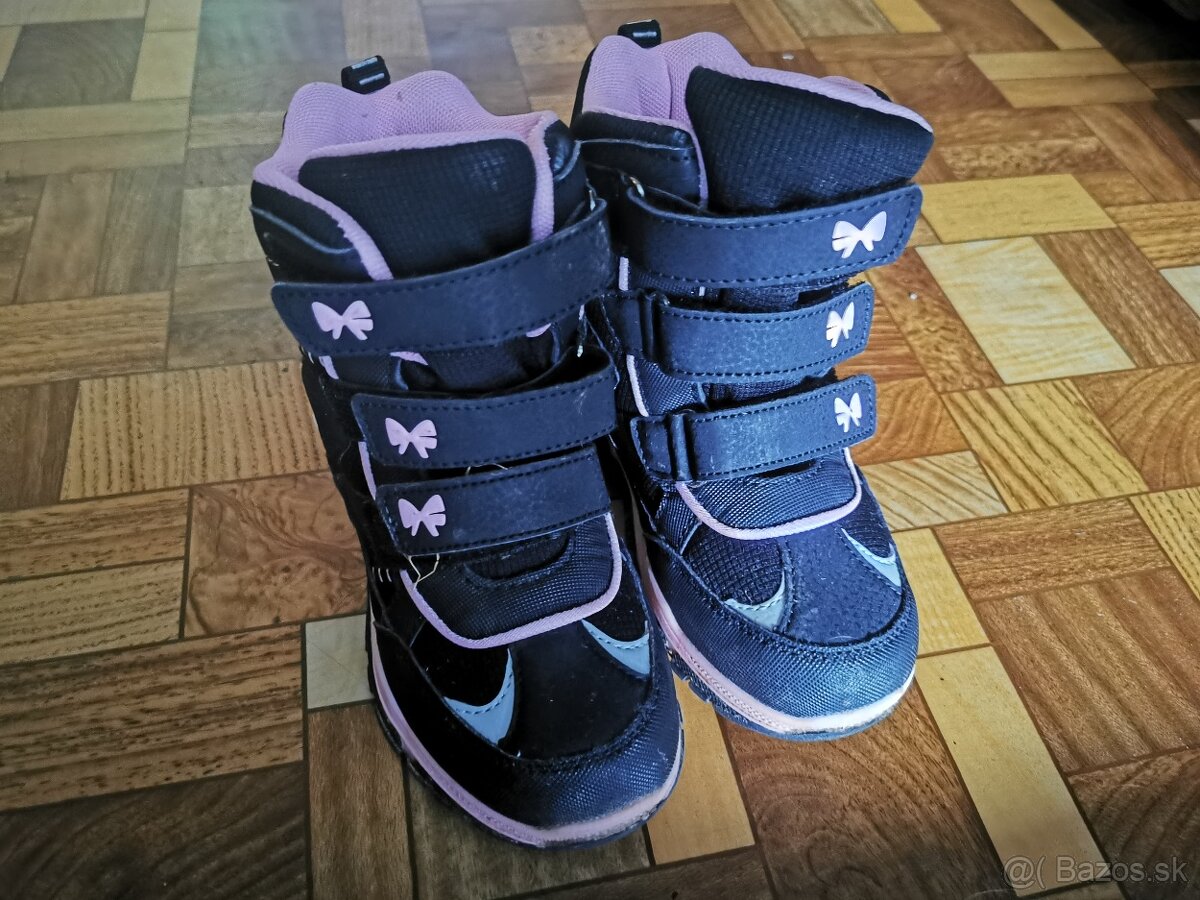 Detské šlapky + Zateplené čižmy + zimné topánky - 10