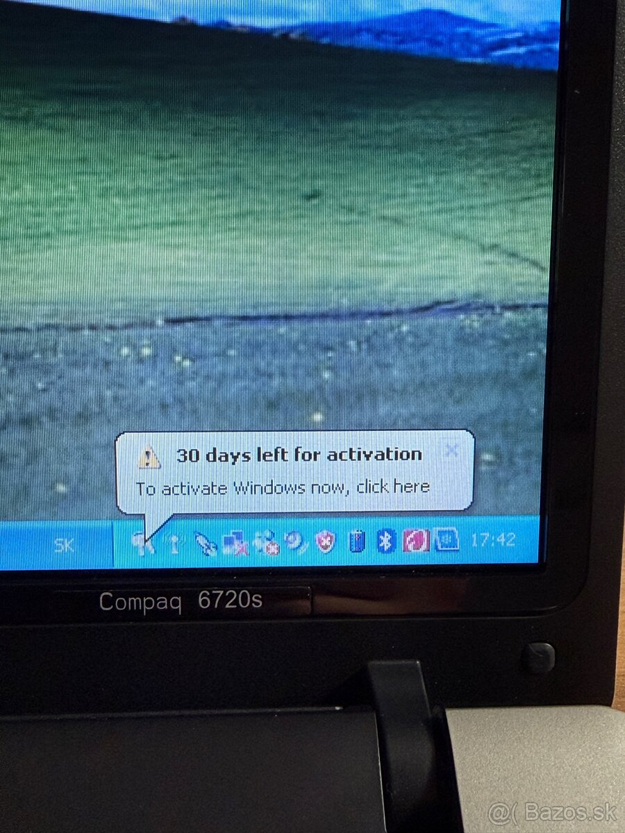 Notebook HP Compaq 6720S - 10