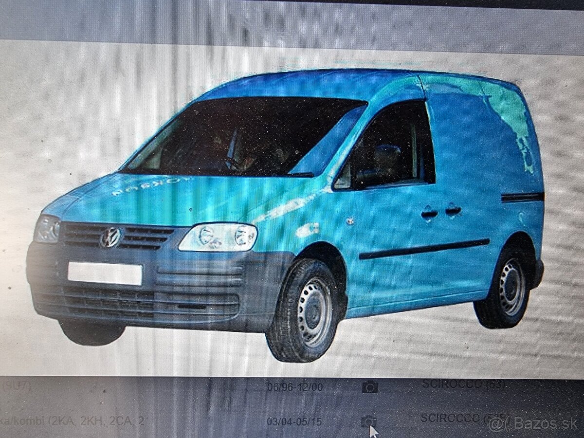 VW Cady kufrové dvere - 10