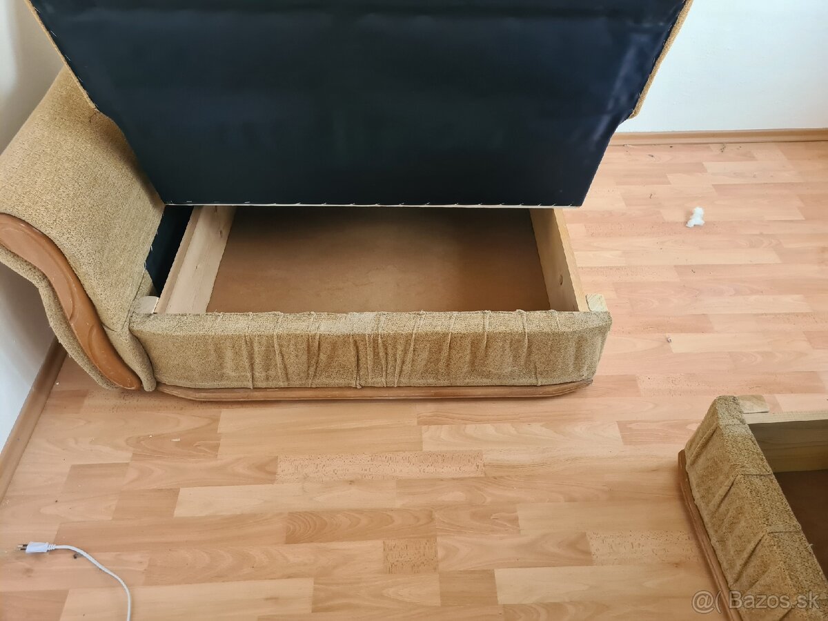 Sedačka rohova 3+2+1+1 s uloznym priestorom a rozkladacia - 10