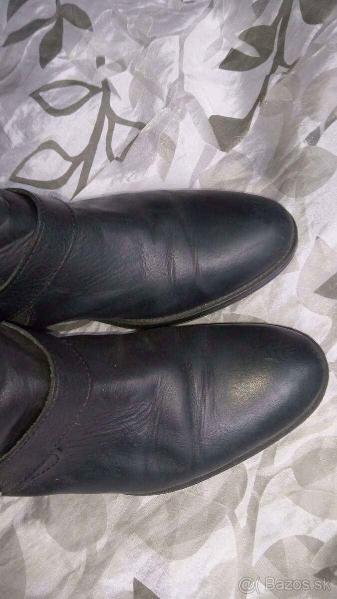 Tommy Hilfiger originál-dámske kvalitné čižmy 39 - 10