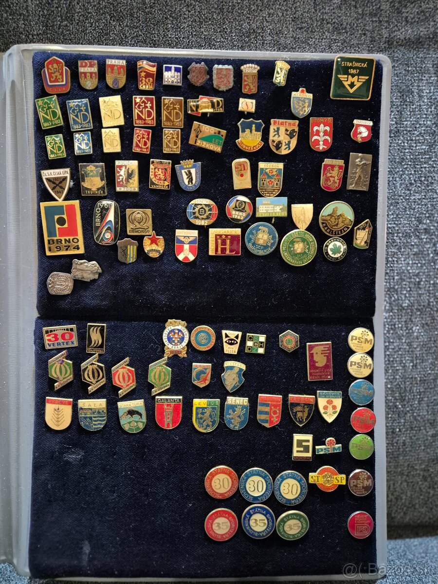 Sbierka odznakú a vyznamenání cca 2100ks - 10