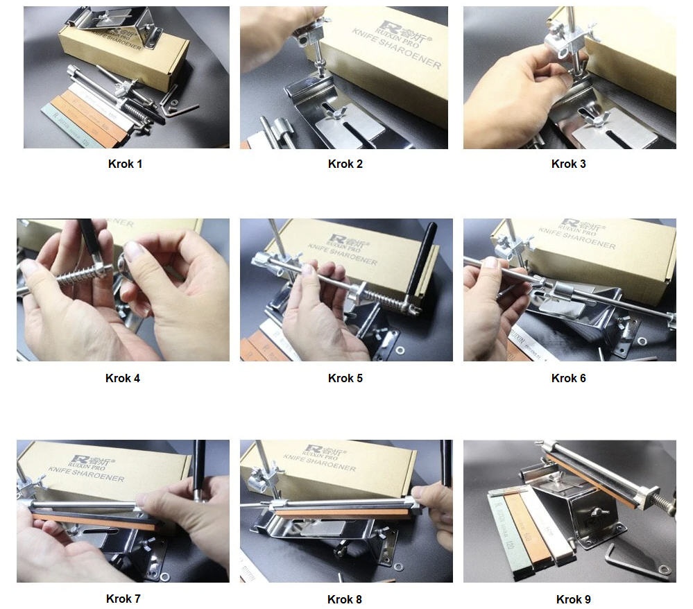 PROFI nástroj na ostrenie nožov, nožníc, sekáčov, atď... - 10