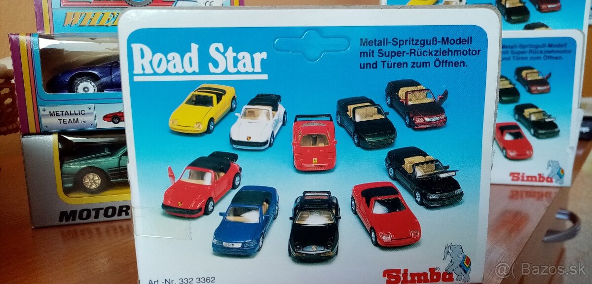 Modely autíčiek SIMBA - 10