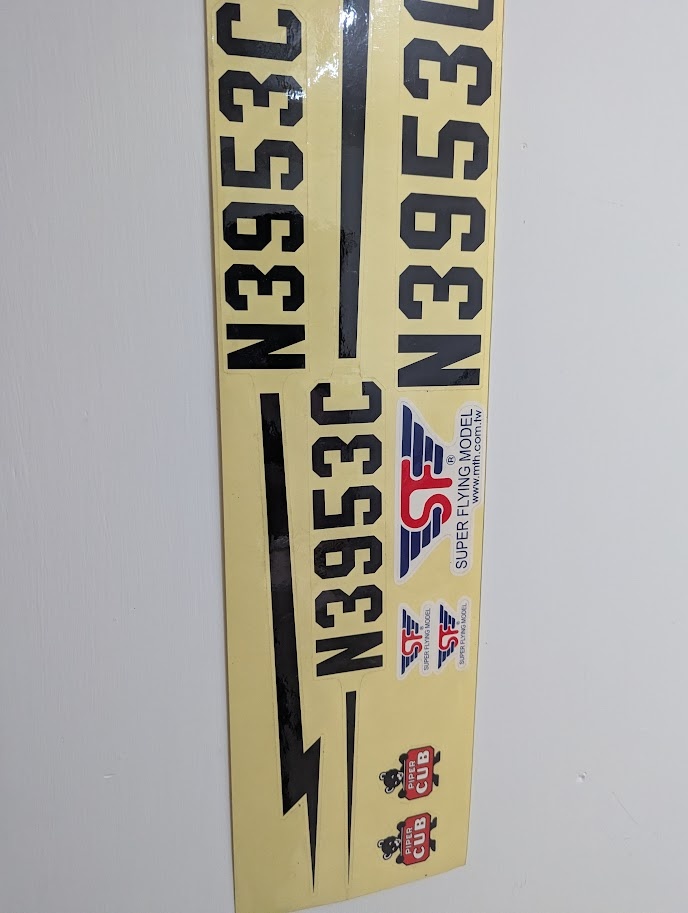 Cena dohodou - RC Piper J-3 Cub 40 1.7m Kit - 10