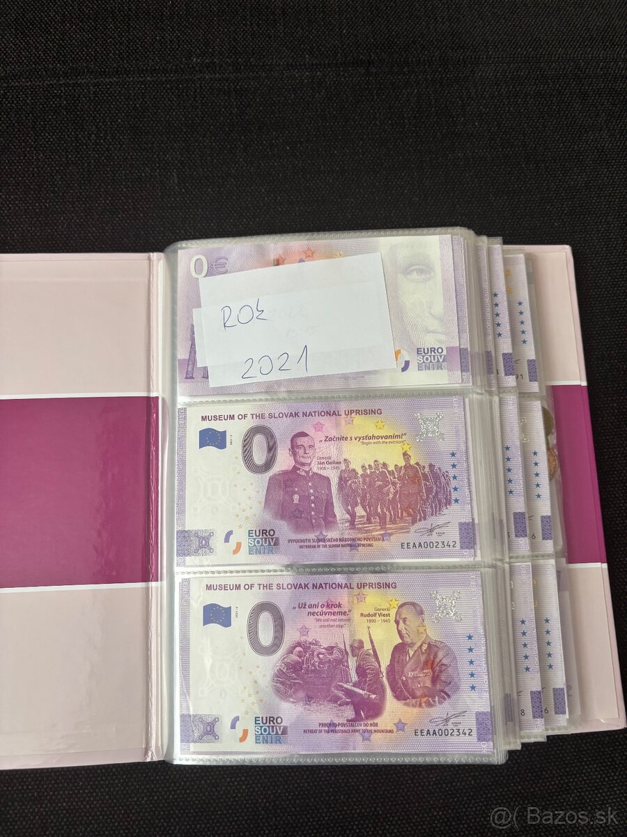 0€ bankovky souvenir - 10