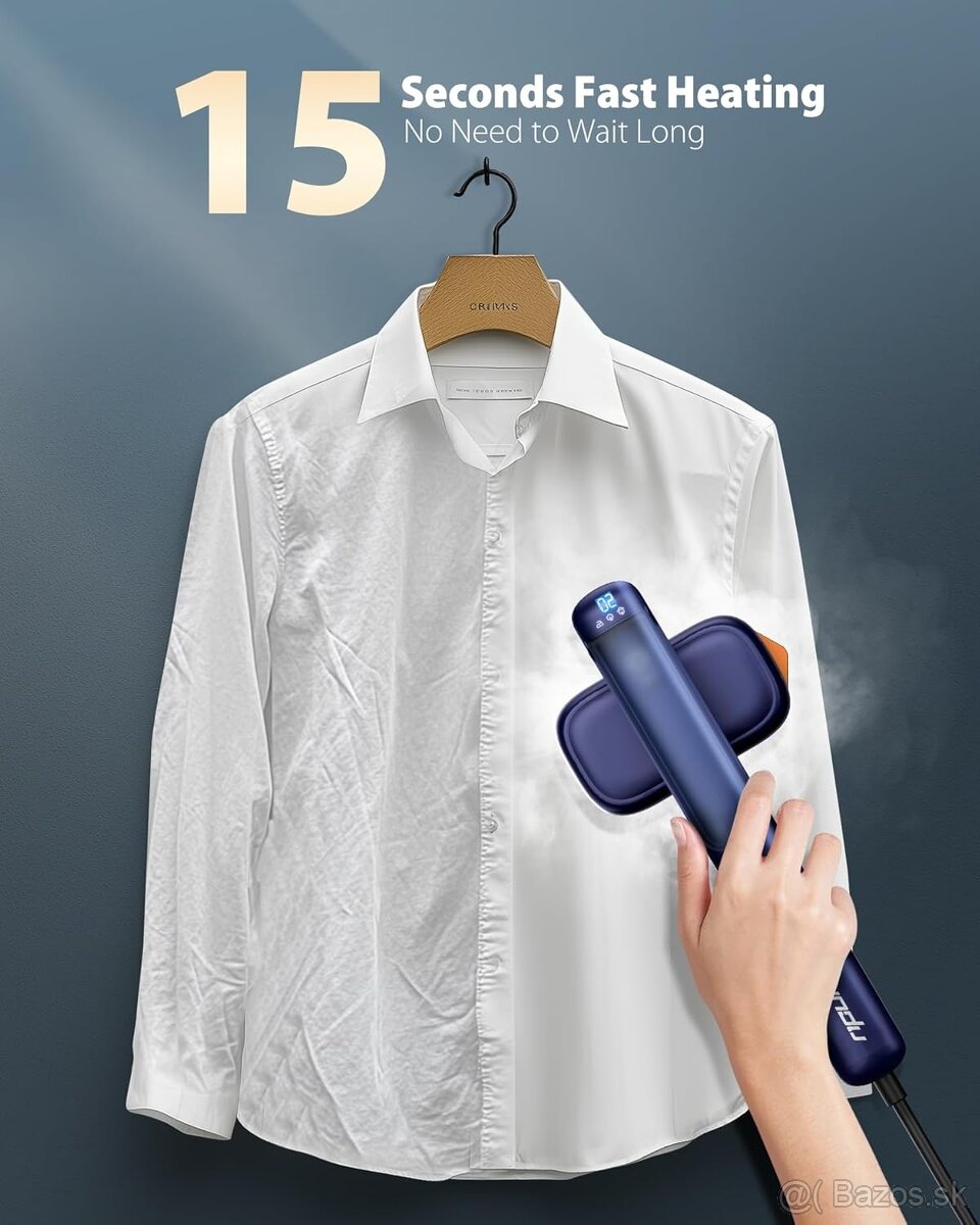 Cestovná naparovacia žehlička 2v1 - 10