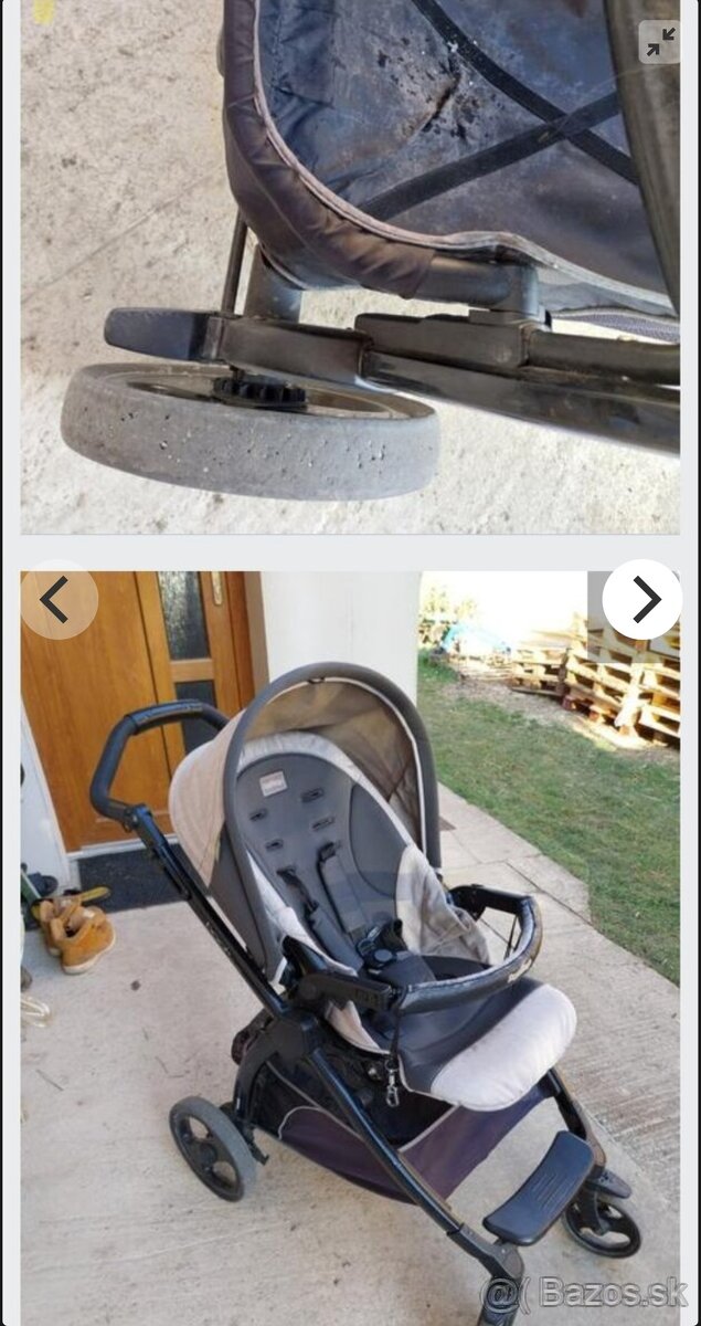 3x kocik Peg perego ..cena spolu - 10