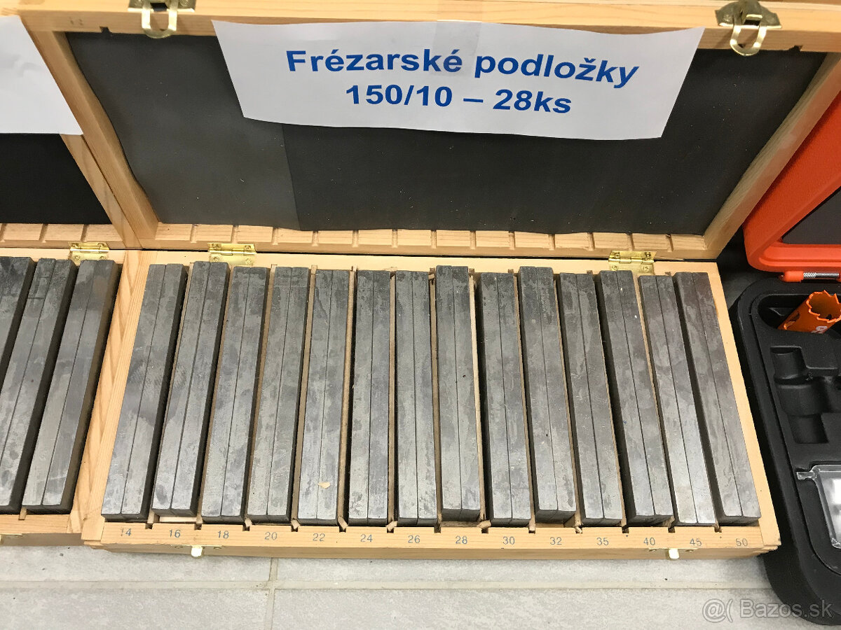 Predám sady frézarských podložiek - 10