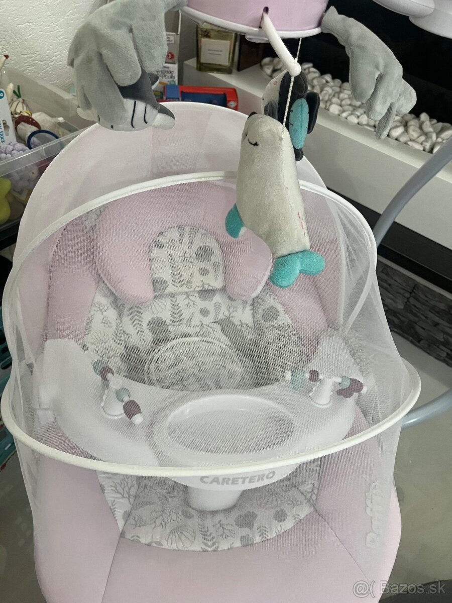 Predam hojdacie kresielko Carretero Raffi pink - 10