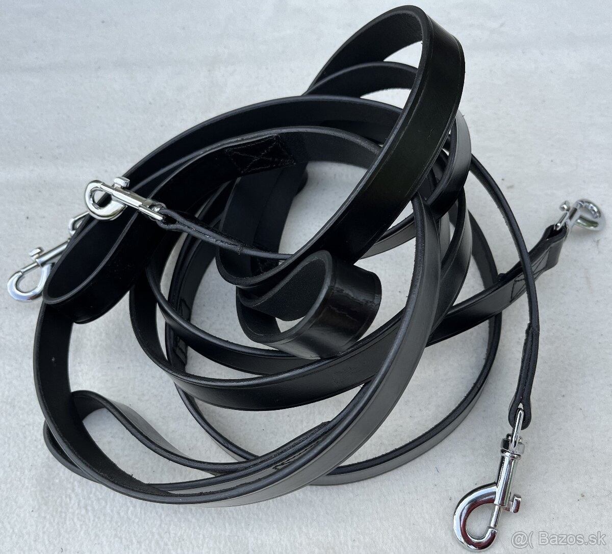 Kožené psí vodítko SLEVA - 10