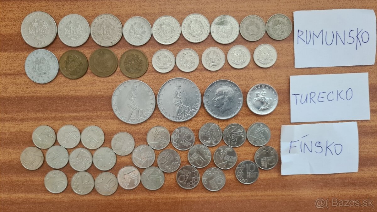 Staré mince - mix - 10