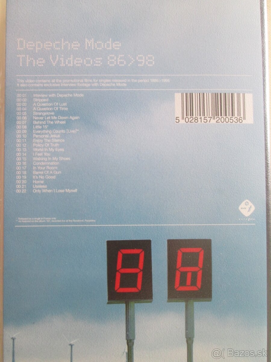 DEPECHE MODE + ERASURE - MUTE CZECHOSLOVAKIA (CD) - 10