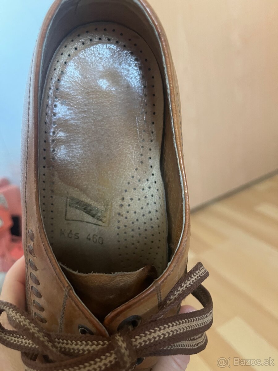 Kožené oblekové vintage vel 40 - 10