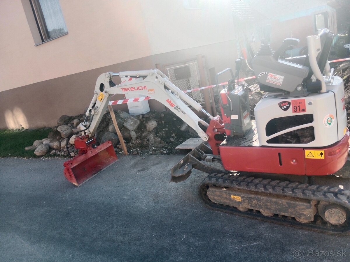☎️Zemné, výkopové a búracie práce 2xminibager☎️ PP - 10