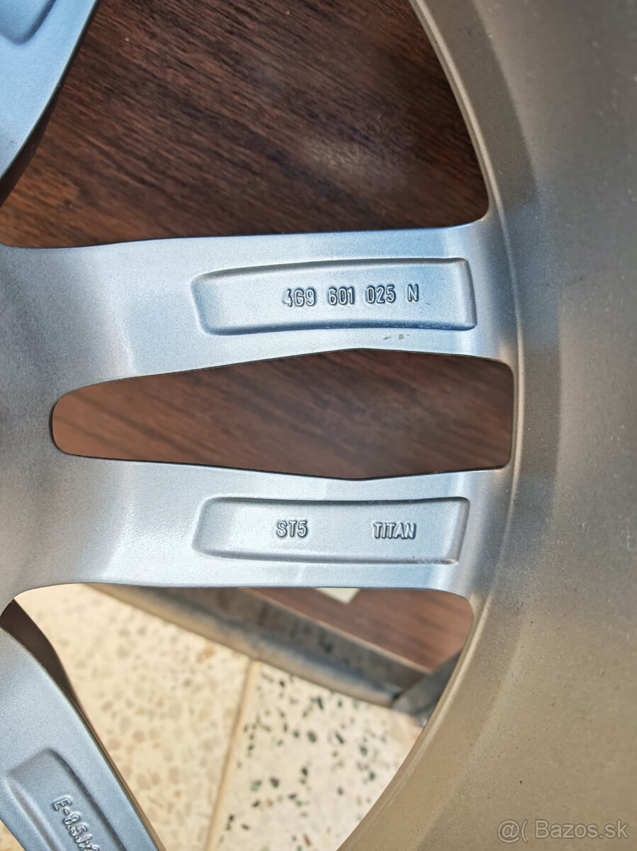 Predám originál kolesá Audi R20 4G9601025N - 10