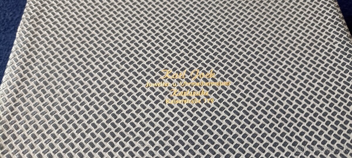 Investičné striebro–zlaté dezertné vidličky–Nemecko-145,5g - 10