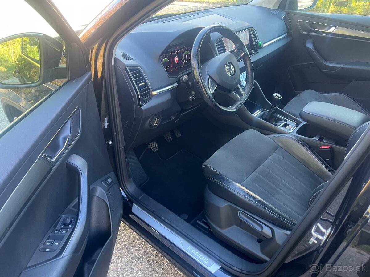 Škoda Karoq Alcantara 1,6TDi 85kw polokoža plna vybava - 10