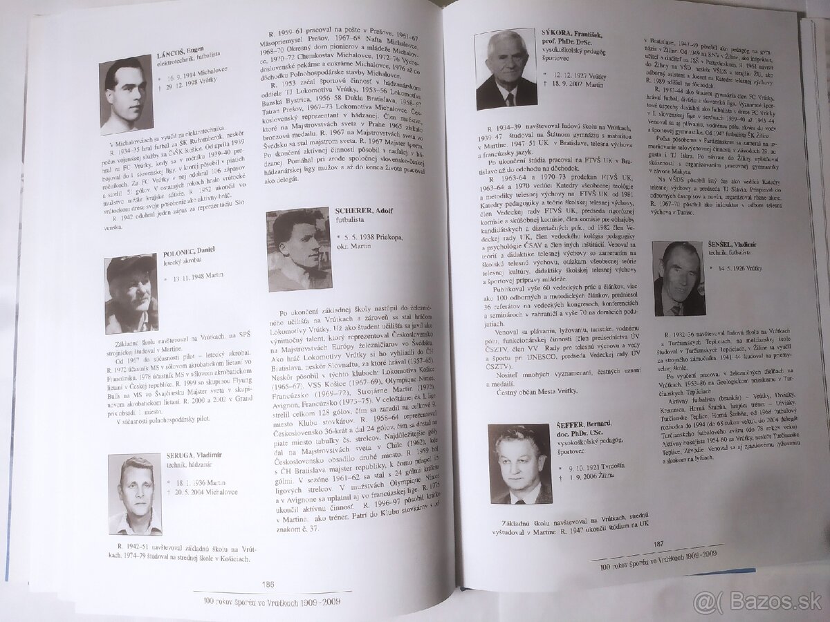 Dušan Ertl - 100 rokov športu vo Vrútkach 1909 - 2009 - 10