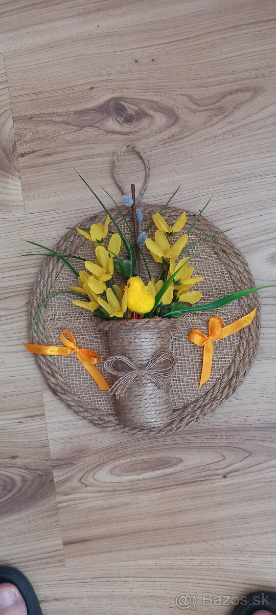 Jarné - veľkonočné dekorácie - 10
