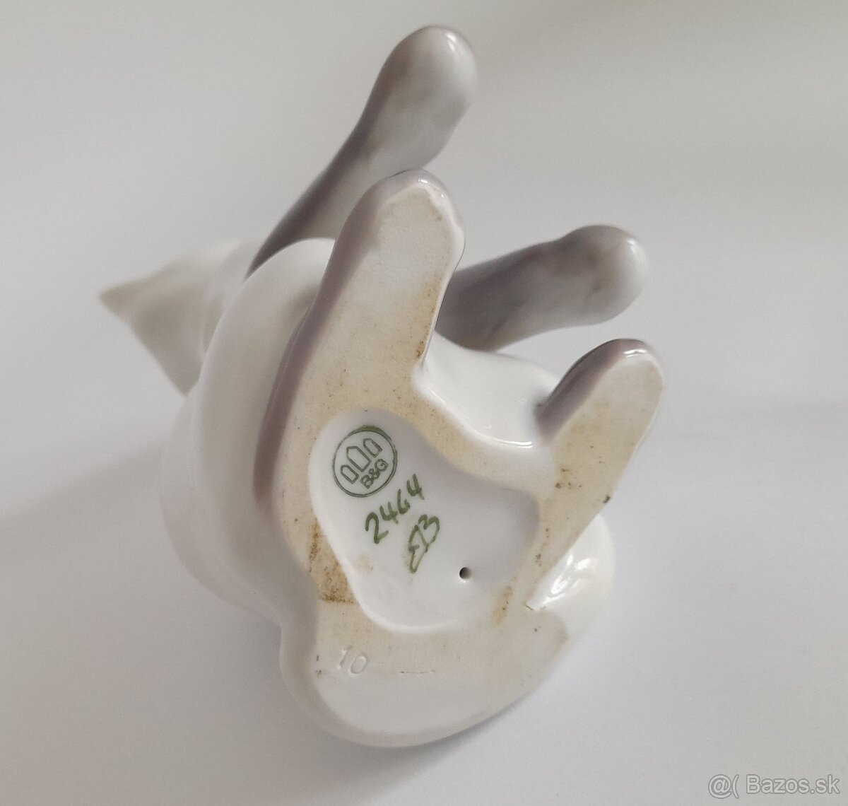 Porcelánová figurka - siamská kočka - Kodaň - 10