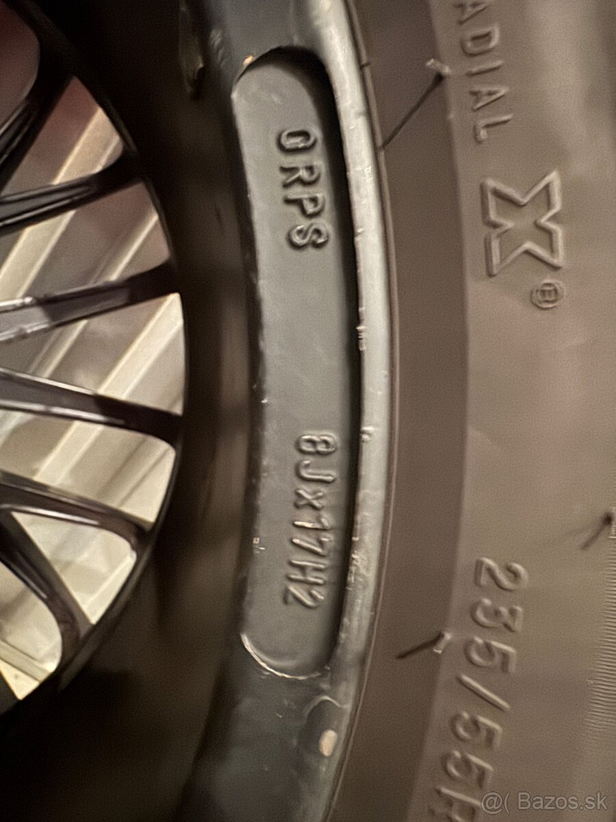 Disk DOTZ R17 + Pneumatiky Michelin Pilot Alpin 5 - 10