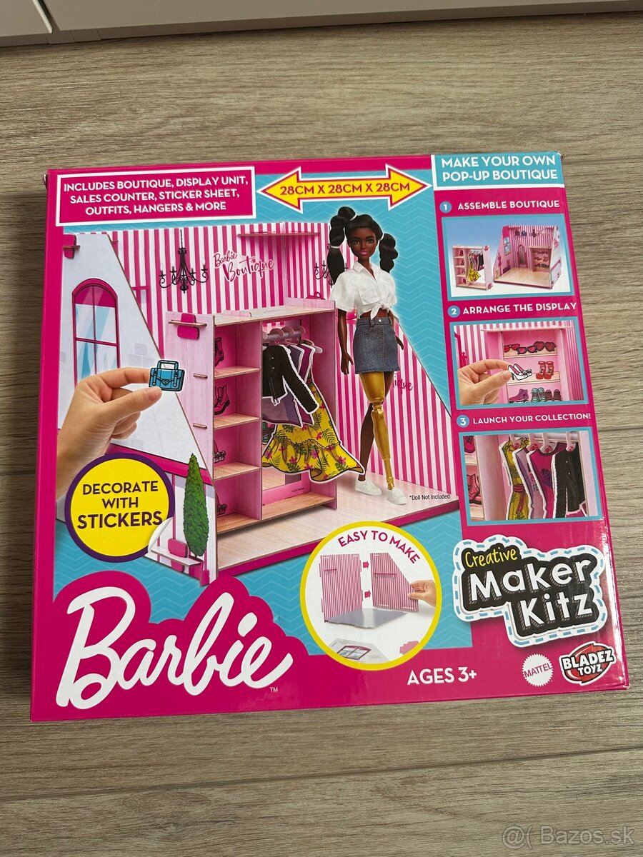Barbie kartonovy butique - 10