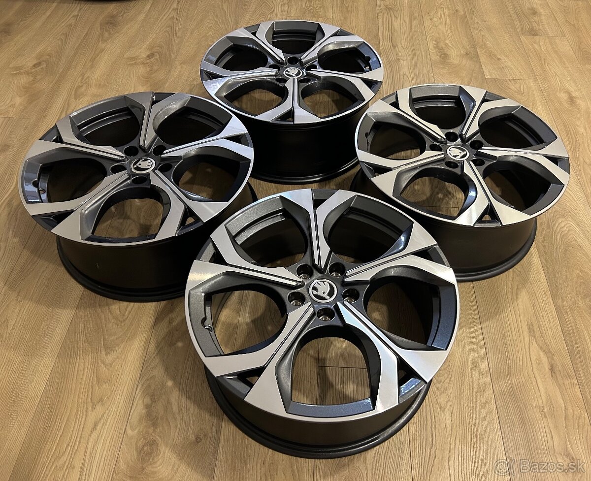 Originální alu kolesa R19 Škoda Octavia RS - 10