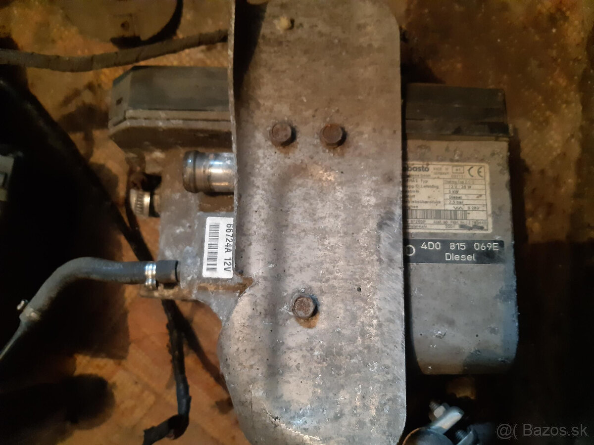 Webasto audi a8, s8 D2 benzín, diesel + T60 - 10