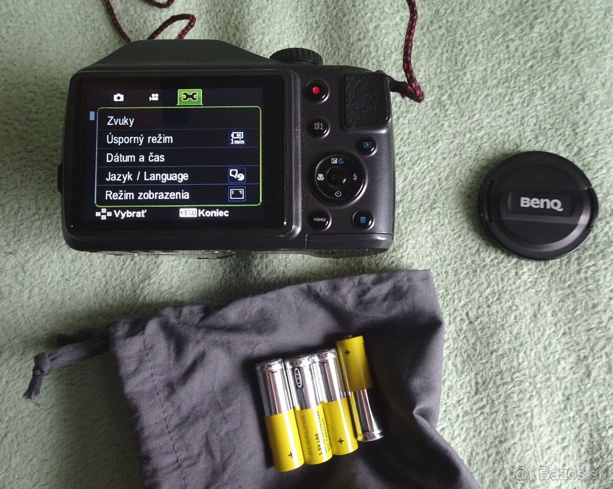 Predám digitálny superzoom BENG GH65X na 4 tuž. batérie - 10