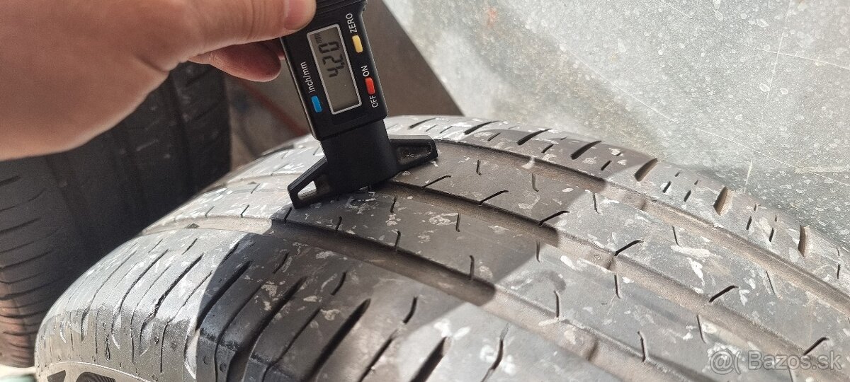 Predám originálne disky VW r15 5x112 /195/65 Continental - 10