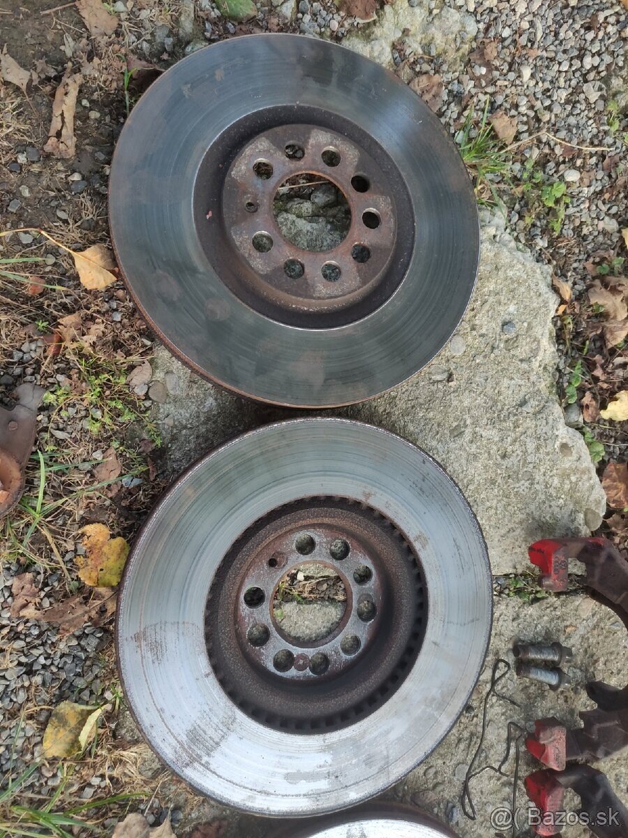Brzdy kotúče strmene 288 312 mm Audi vw 5x100 - 10