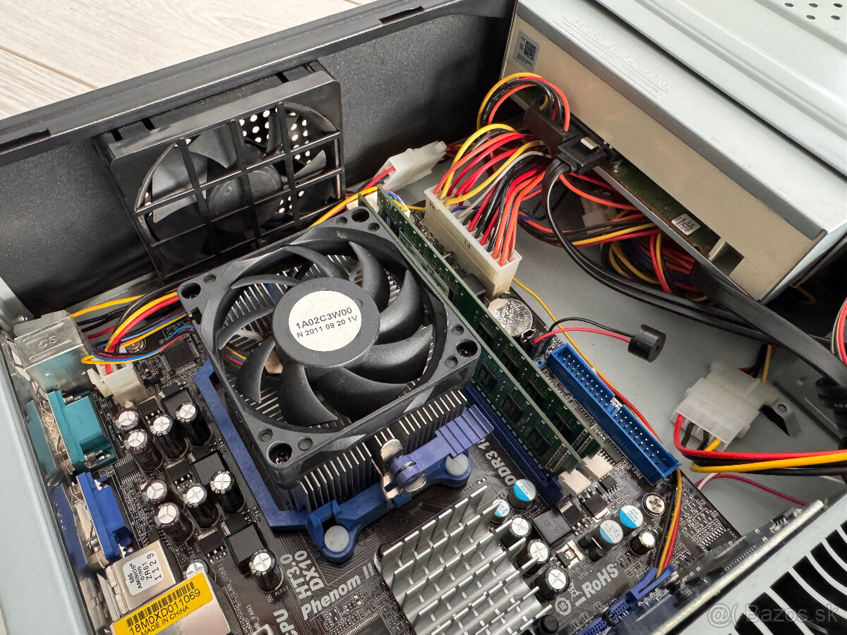 Kancelársky počítač AMD Phenom II, 4GB, ASUS Geforce 210 - 10