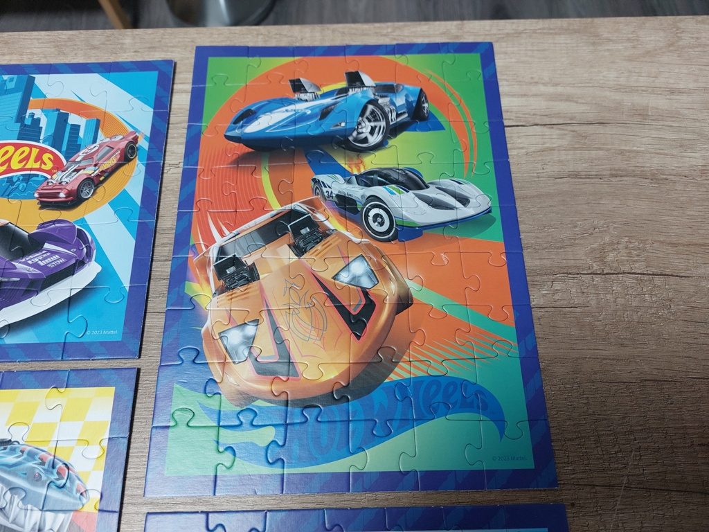 puzzle 4v1 Hotwheels / Spider man - 10