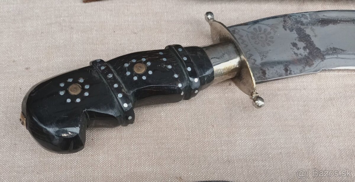 Zbierka vojenských Kukri nožov - regiment Gurkha - NEPÁL - 10