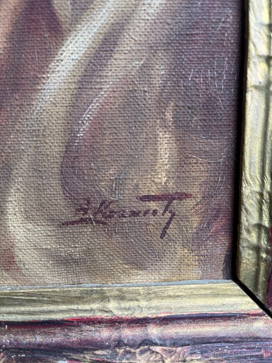 Predám 3 staré obrazy - 10