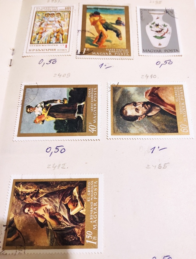 Umenie na známkach - 10