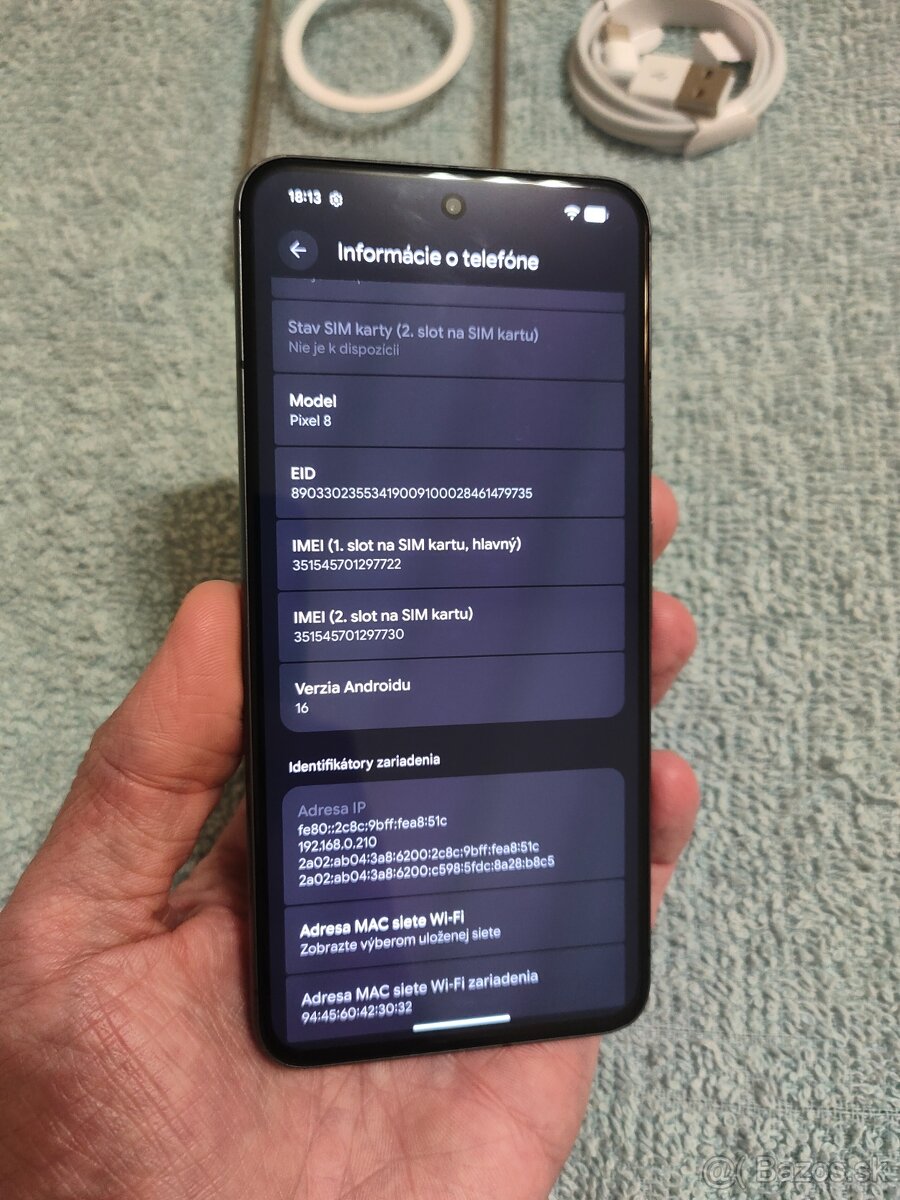 Google Pixel 8 128GB,8GB RAM - 10
