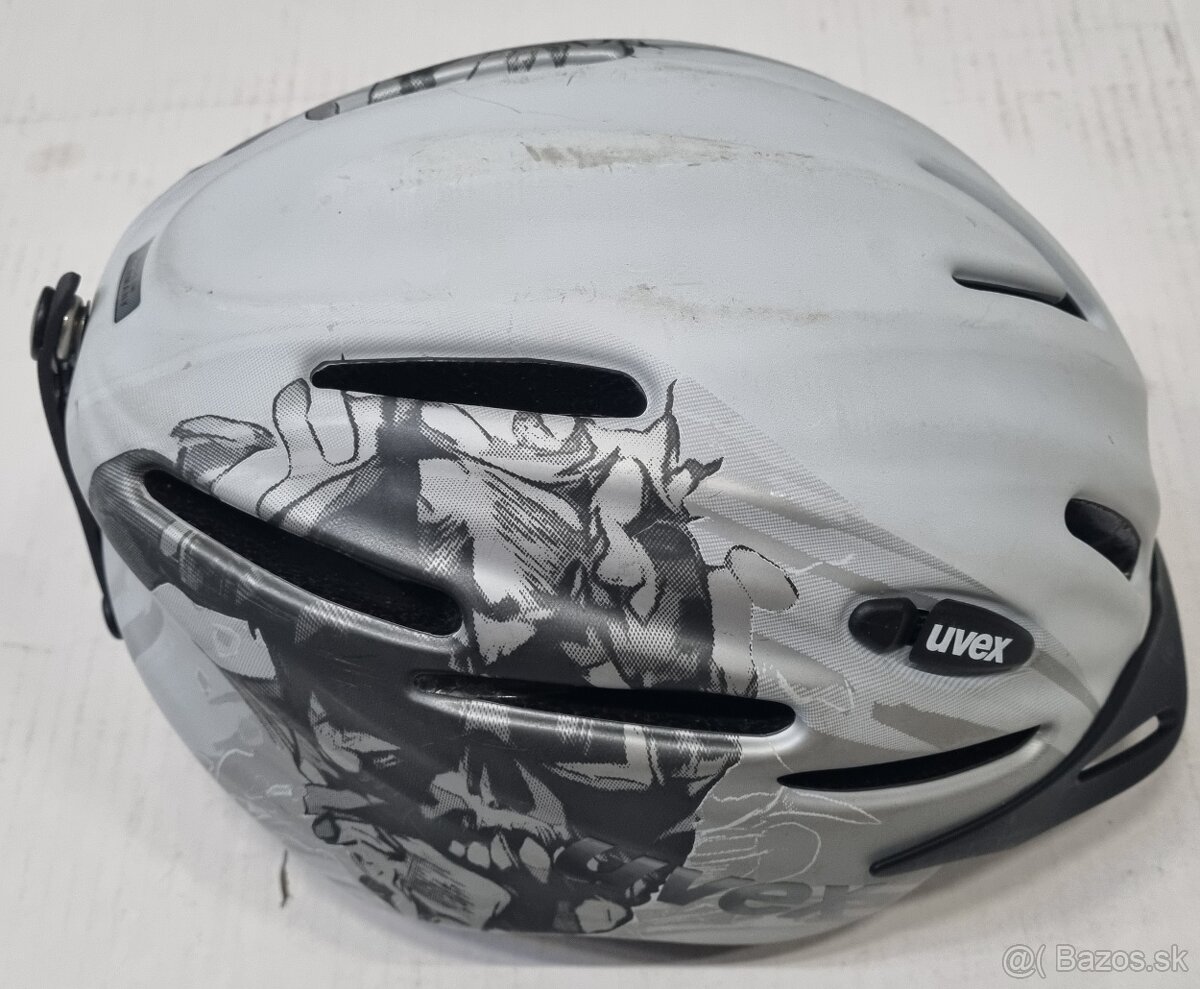 Lyžiarska prilba UVEX + okuliare - 10