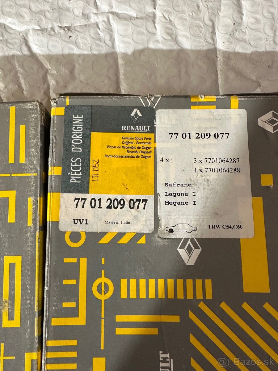 Brzdové doštiky + ND Renault,Dacia - 10