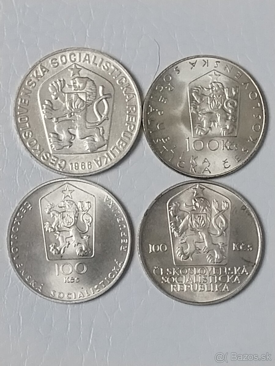 Československe strieborne mince - 10