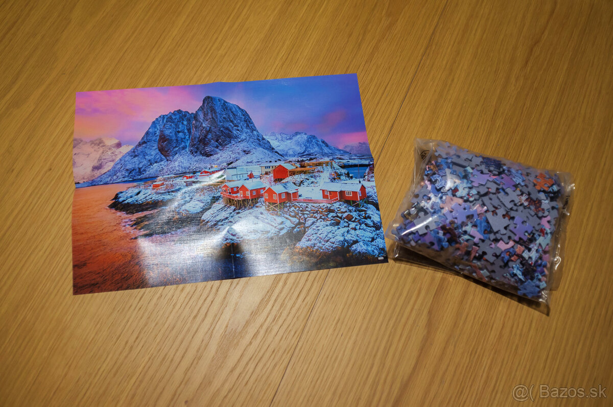 Puzzle 500 Hamnoy village - 10