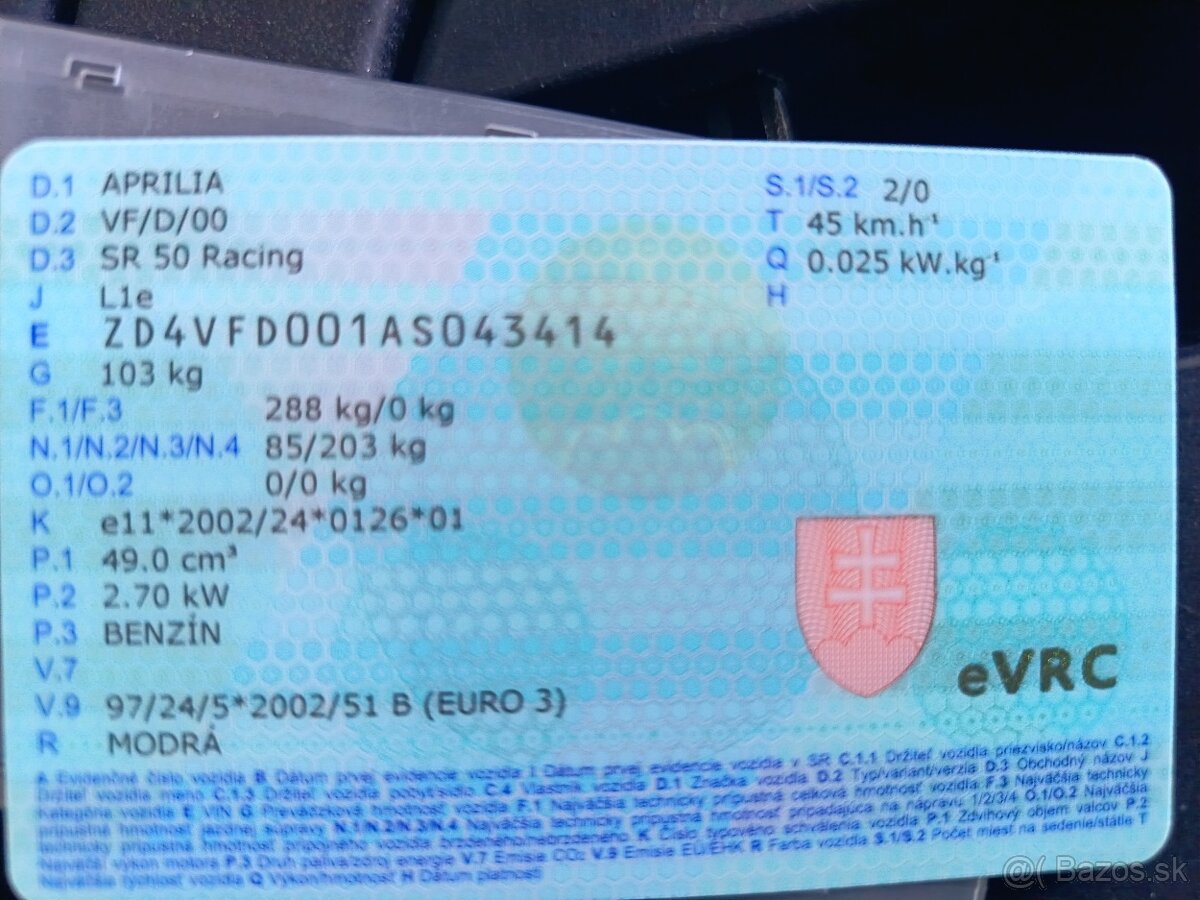 APRILIA SR50 Racing - 10