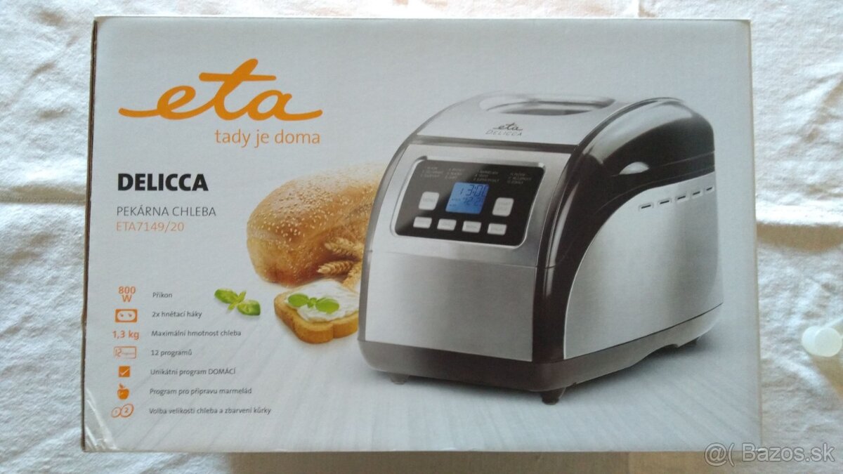 Domáca pekárnička ETA Delicca 7149 90020 - 10